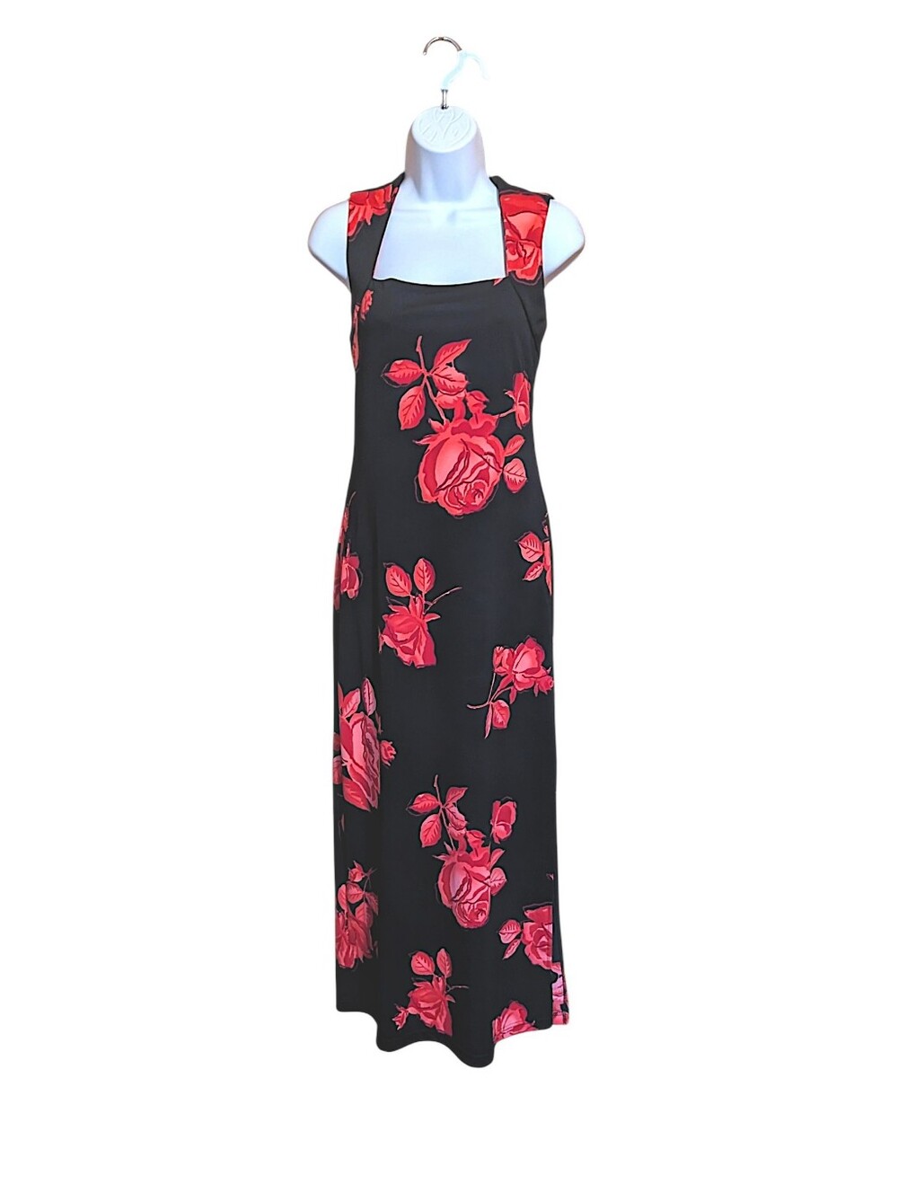 Younique Floral Bias Cut Maxi Dress